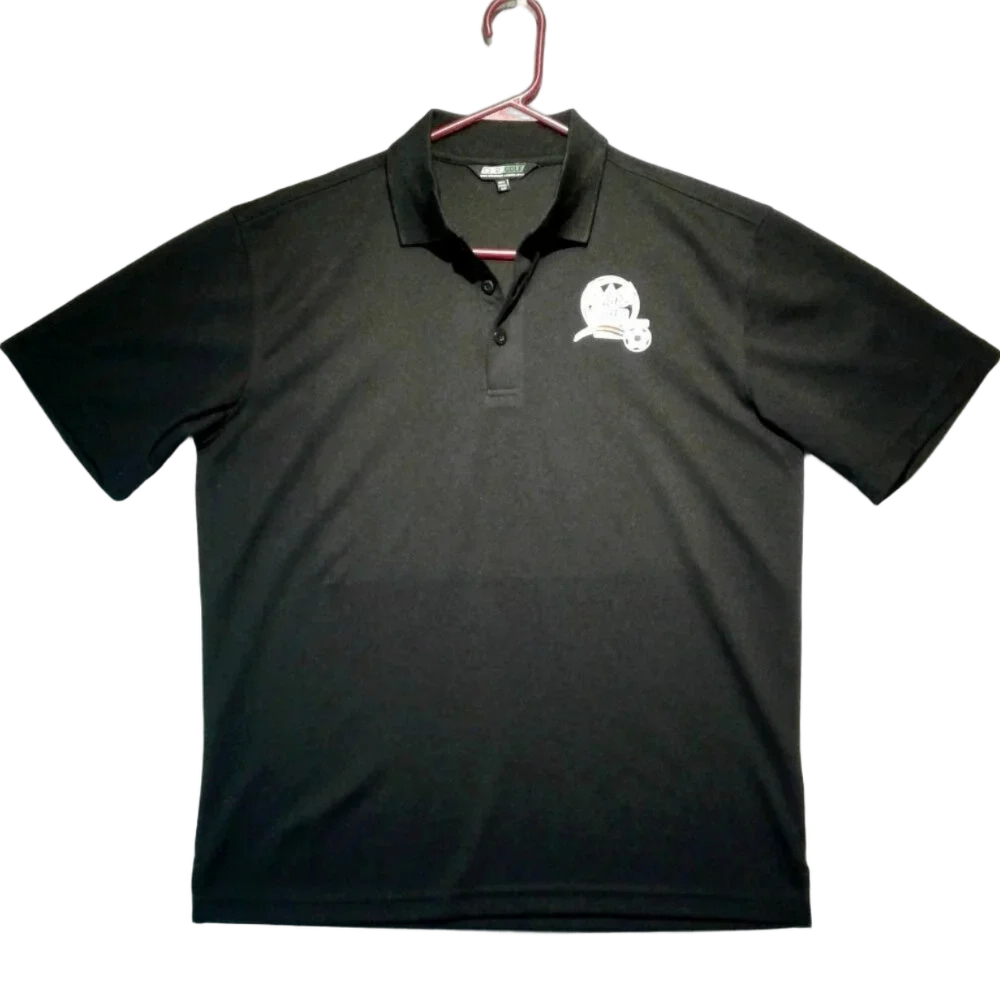 Men's CX2 Golf Black Polo Shirt Size  Medium
